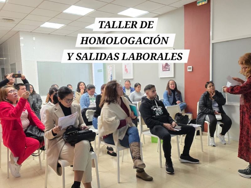 Taller: Homologación de Estudios de Bachillerato y salidas laborales