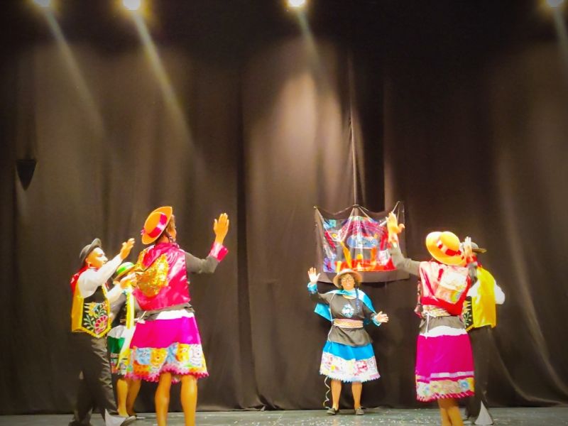 PARTICIPACION DEL ELENCO DE DANZAS DE CASA PERÚ