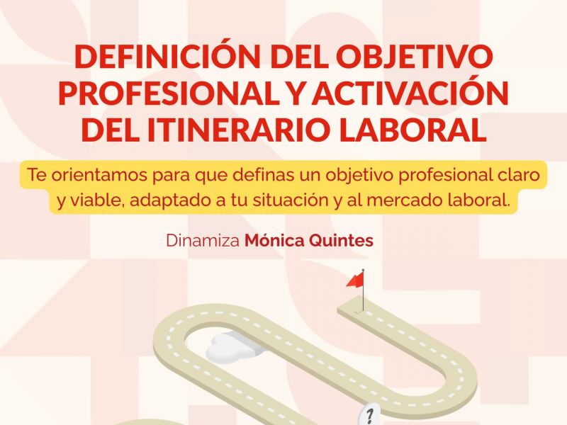 Taller socioformativo: Definición del Objetivo Profesional y Activación del Itinerario Laboral