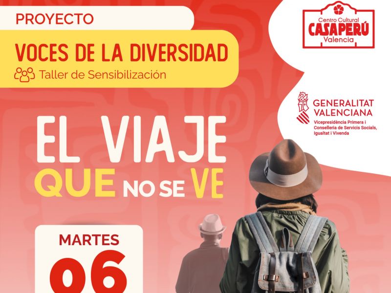 Taller de sensibilización “El viaje que no se ve”