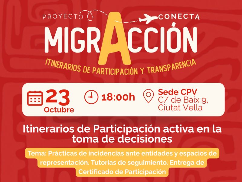 Participación ciudadana y la incidencia institucional